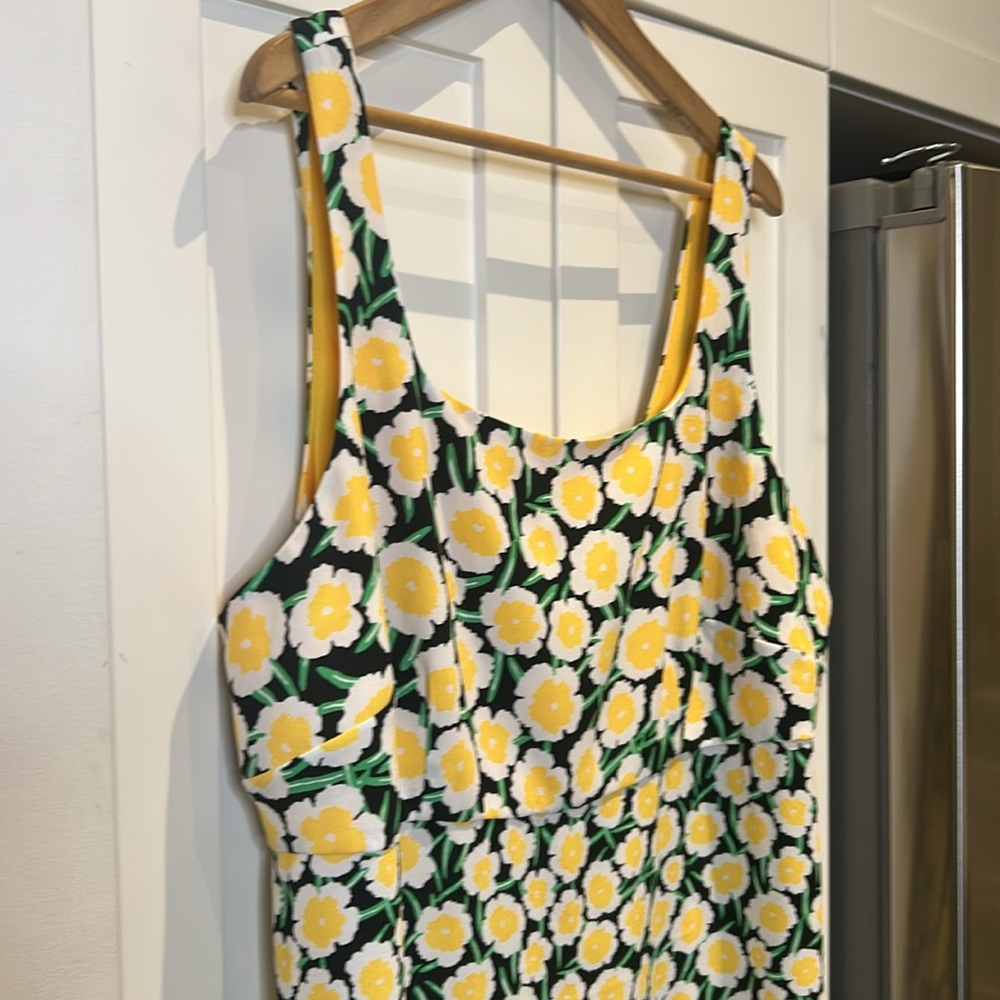 Diane Von Furstenberg Yellow Floral Sundress - Picture 8 of 13